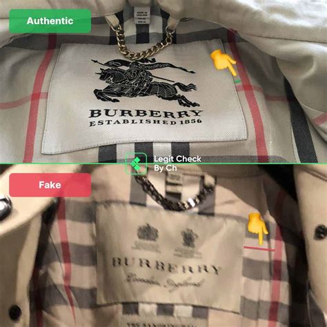 spotting fake burberry jacket|spotting a burberry coat.